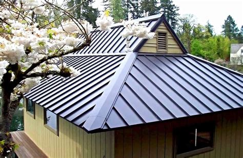 best metal roof color for dark brown house|brown roof color chart.